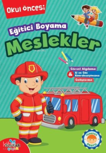 Eğitici Boyama - Meslekler Okul Öncesi | benlikitap.com
