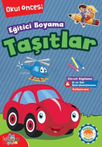 Eğitici Boyama - Taşıtlar Okul Öncesi | benlikitap.com