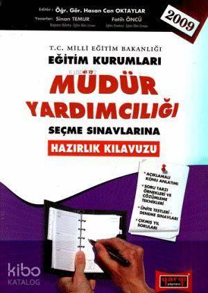 Eğitim Kurumları| Müdür Yardımcılığı; seçme Sınavlarına Hazırlık Kılavuzu