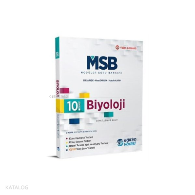 Eğitim Vadisi 10.Moduler Sb Bıyolojı | benlikitap.com