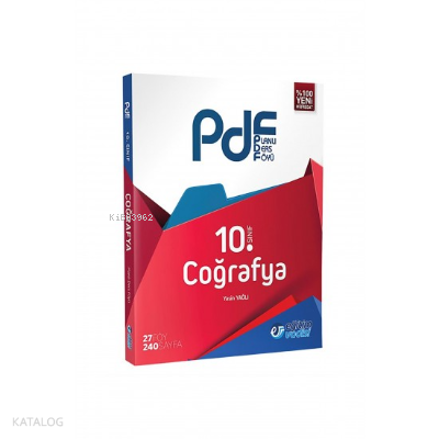 Eğitim Vadisi Yayınları - 10. Sınıf (Pdf) Coğrafya | benlikitap.com