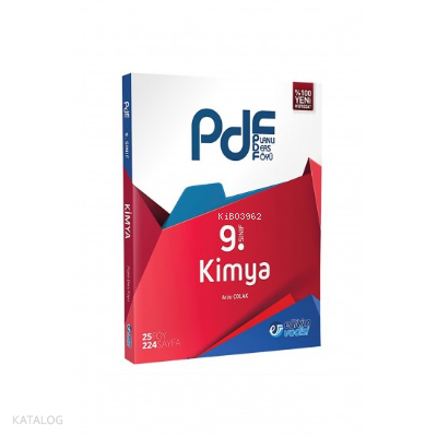 Eğitim Vadisi Yayınları - 9. Sınıf (Pdf) Kimya | benlikitap.com