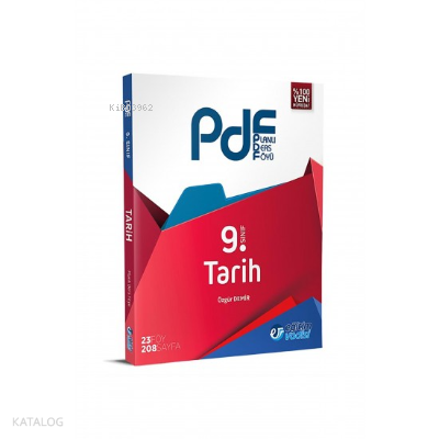 Eğitim Vadisi Yayınları - 9. Sınıf (Pdf) Tarih | benlikitap.com