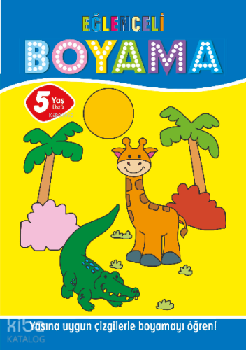 Eğlenceli Boyama – 5 Yaş Üstü 4’lü Pastel Boya Hediyeli