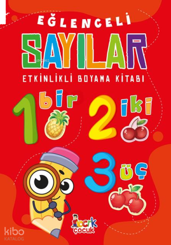Eğlenceli Sayılar (Etkinlikli Boyama Kitabı) | benlikitap.com