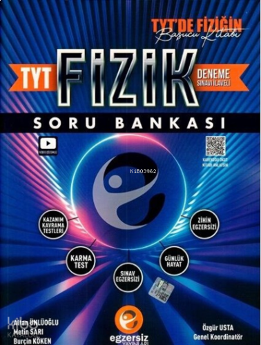 Egzersiz Tyt Soru Bankası Fizik - 2022
