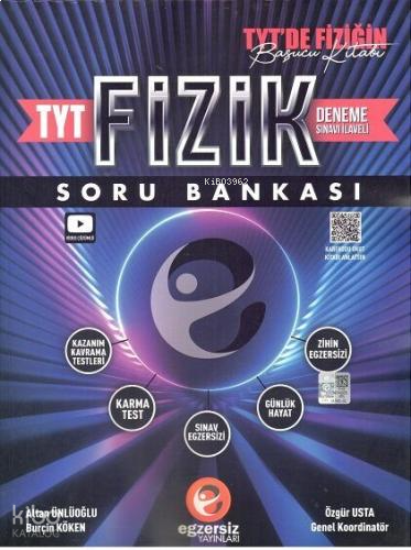 Egzersiz Yayınları TYT Fizik Soru Bankası - 2023