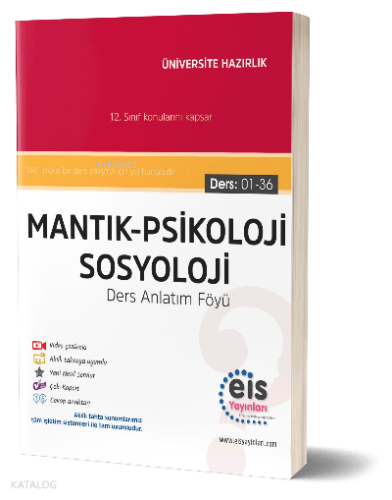 EIS - YKS - DAF - Mantık Psikoloji Sosyoloji | benlikitap.com