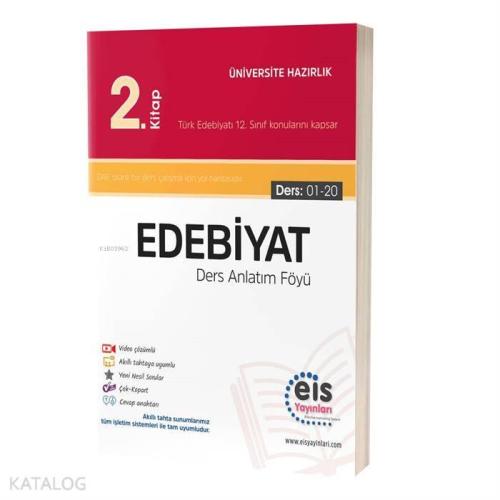 EIS - YKS Ders Anlatım Föyü Edebiyat 2.Kitap | benlikitap.com