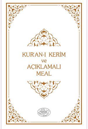 Kur'an-ı Kerim ve Kısa Açıklamalı Meali Ciltli Arapçalı
