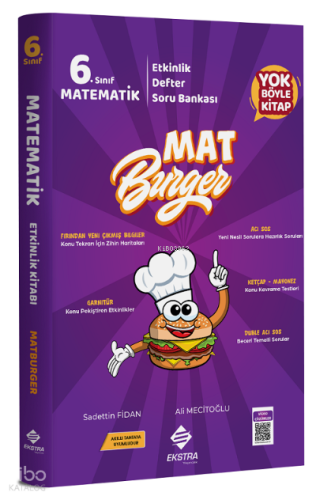 Ekstra Yayınları Matburger Matematik Etkinlik Kitabı