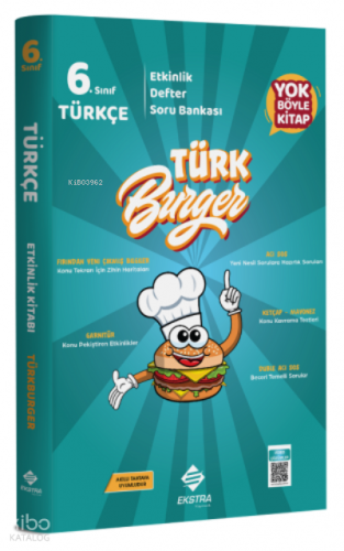 Ekstra Yayınları Türkburger Türkçe Etkinlik Kitabı