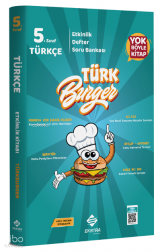 Ekstra Yayınları Türkburger Türkçe Etkinlik Kitabı