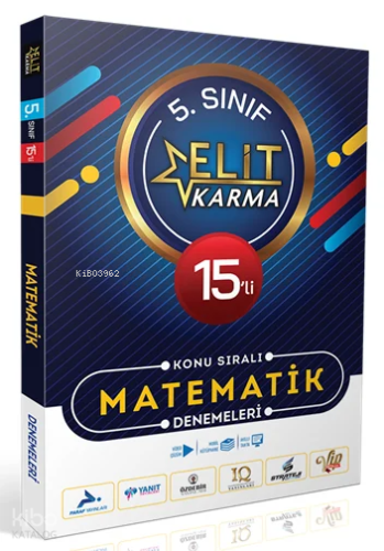 Elit Karma 5. Sınıf Matematik Konu Sıralı 15 li Deneme | benlikitap.co