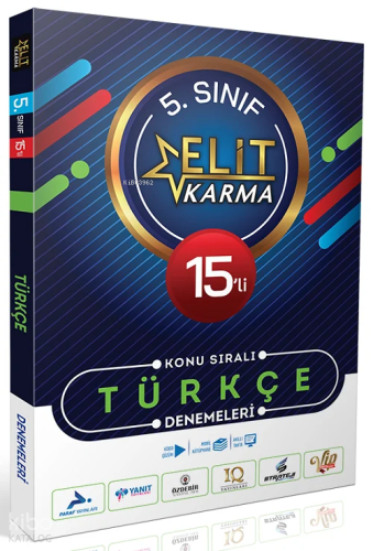 Elit Karma 5. Sınıf Türkçe Konu Sıralı 15'li Deneme | benlikitap.com