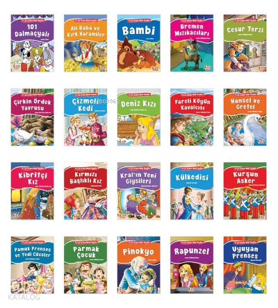 En Çok Sevilen Minik Klasikler (20 Kitap)