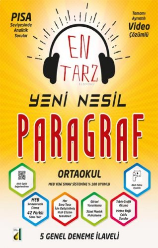 En Tarz Yeni Nesil Paragraf Soru Bankası | benlikitap.com