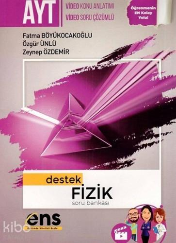 Ens Yayınları AYT Fizik Destek Soru Bankası ENS 