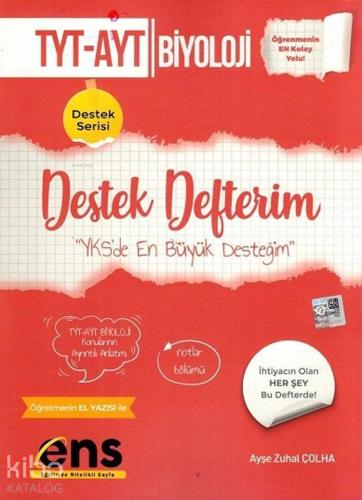 Ens Yayınları TYT AYT Biyoloji Destek Defterim ENS 