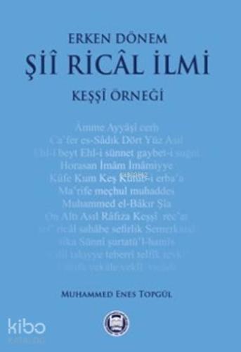 Erken Dönem Şii Rical İlmi | benlikitap.com