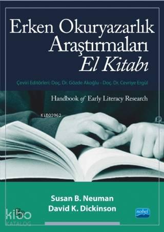 Erken Okuryazarlık Araştırmaları El Kitabı - Handbook Of Early Literacy Research