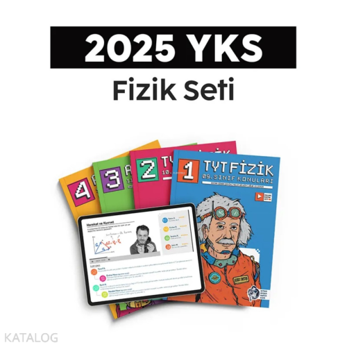Ertan Sinan Şahin Yayınları 2025 YKS Fizik Tüm Dersler Seti
