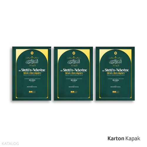 Es-Siretü'n - Nebeviyye Siret-I İbn Hişam 3 Cilt ( Karton Kapak )