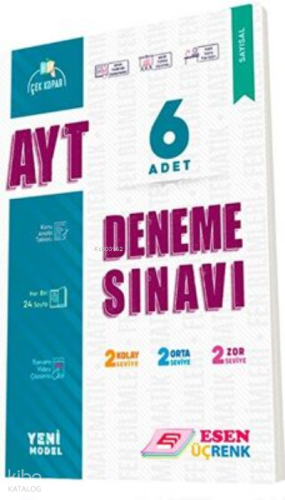Esen - Üçrenk Ayt 6'Lı Deneme Seti (Sayısal) | benlikitap.com