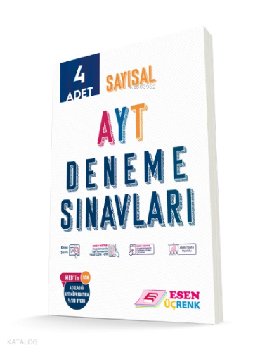 Esen Üçrenk AYT Sayısal 4'Lü Deneme Sınavları | benlikitap.com