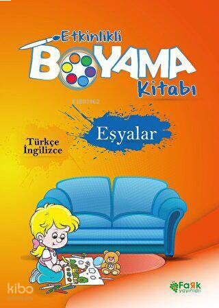 Etkinlikli Boyama Kitabı Eşyalar | benlikitap.com