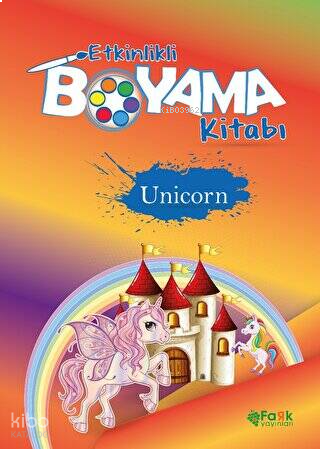 Etkinlikli Boyama Kitabı Unicorn | benlikitap.com