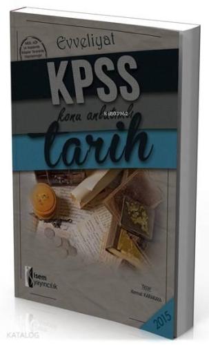 Evveliyat KPSS Tarih Konu Anlatımlı 2015 | benlikitap.com