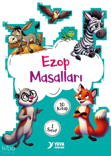 Ezop Masalları 1. Sınıf 10 Kitap | benlikitap.com