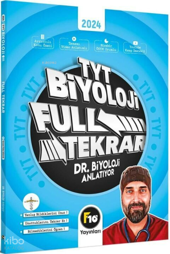 F10 Yayınları Barış Hoca Dr. Biyoloji TYT Biyoloji Full Tekrar Video D