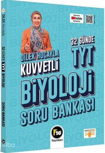 F10 Yayınları TYT Biyoloji Dilek Hocayla 32 Günde Soru Bankası | benli