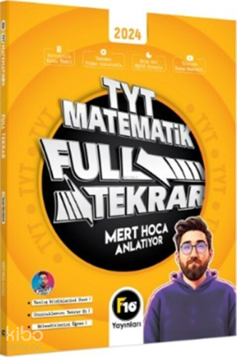 F10 Yayınları TYT Matematik Full Tekrar Video Ders Kitabı | benlikitap