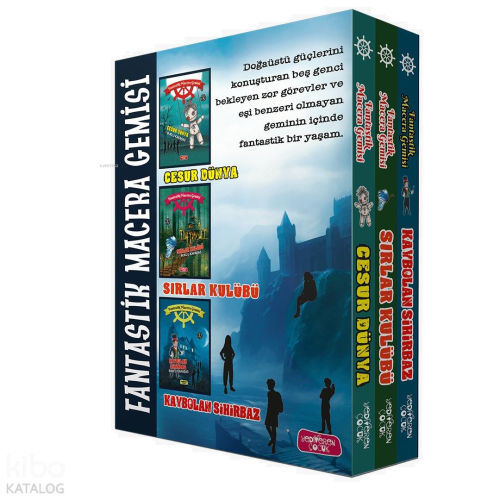 Fantastik Macera Gemisi 3 Kitap Set | benlikitap.com
