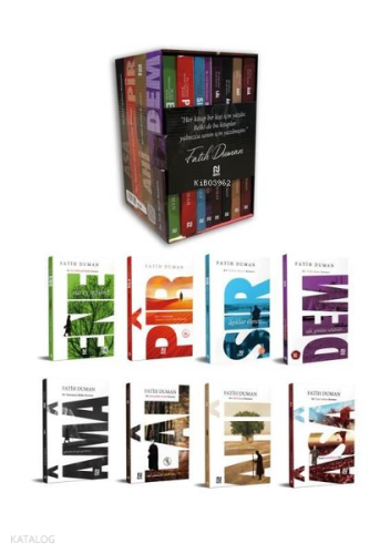 Fatih Duman Romanları Seti - 8 Kitap Takım