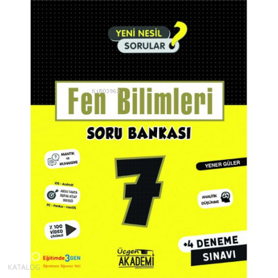 Fen Bilimleri - Soru Bankası | benlikitap.com
