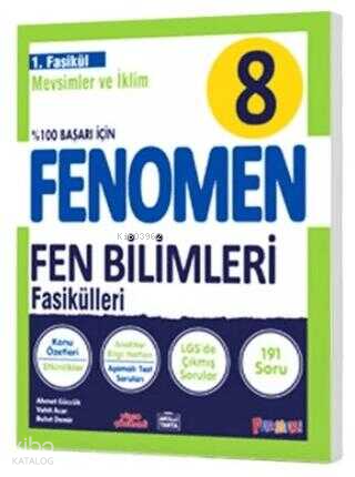 Fenomen 8. Sınıf Fen Bilimleri 1. Fasikül (Mevsimler ve İklim) | benli