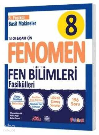 Fenomen 8. Sınıf Fen Bilimleri 5. Fasikül (Basit Makineler) | benlikit