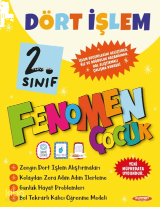 Fenomen Çocuk 2. Sınıf Dört İşlem | benlikitap.com