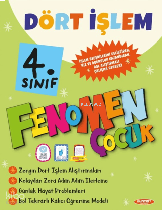Fenomen Çocuk 4. Sınıf Dört İşlem | benlikitap.com