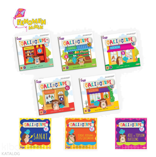Fenomen Minik Çalı Çırpı ile Öğrenci Seti (8 Kitap) | benlikitap.com