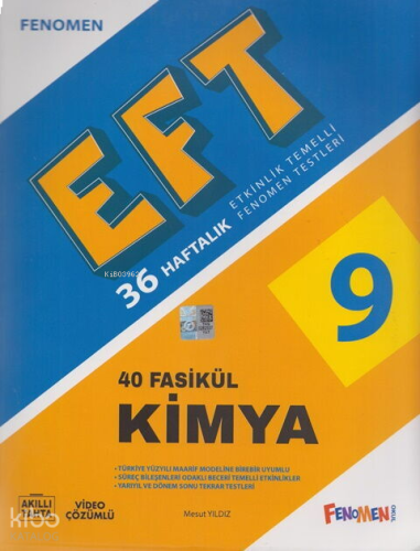 Fenomen Okul Yayınları 9. Sınıf Kimya Etkinlik Temelli Fenomen Testler