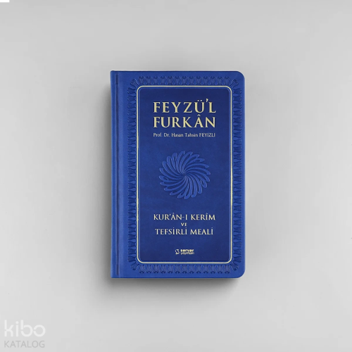 Feyzü'l Furkan Kur'an-ı Kerim ve Tefsirli Meali (Sempatik Cep Boy - Ciltli) Lacivert