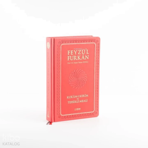 Feyzü'l Furkân Kur'ânı Kerîm ve Tefsirli Meali  (Orta Boy  Ciltli ) Pembe