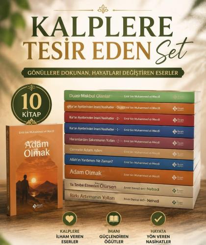 Kalplere Tesir Eden Set 10 Kitap