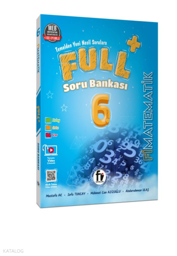 Fi Yayınları 6. Sınıf Full+ Matematik Soru Bankası | benlikitap.com