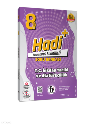 Fi Yayınları 8.Sınıf Hadi+ T.C. İnkılap Tarihi ve Atatürkçülük Konu Anlatımlı
